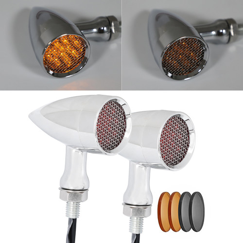 Mini Bullet Turn Signal Light Universal Fit For Most of Motorcycle