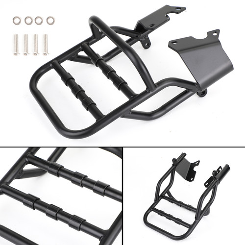 Rear Luggage Rack Black Support Cargo Carrier Shelf Fit for BMW R Nine T / R9T Scrambler/Urban G/S 14-20 Black