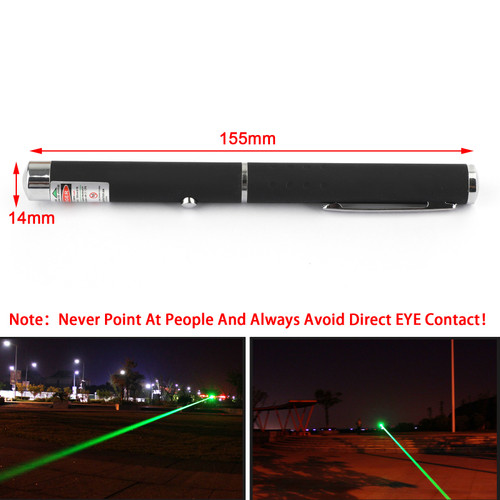 3Pcs High Power Laser Pointer Pen 1mw Beam Light Visible Green+Blue Violet+Red