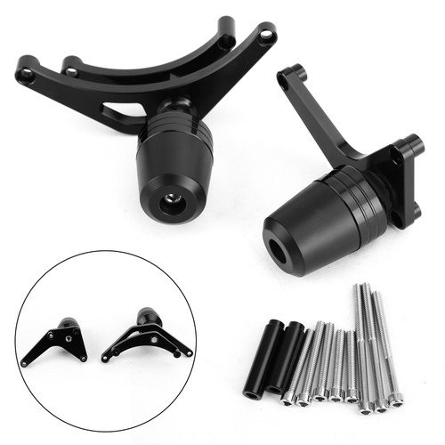 Frame Slider Anti Crash Protector Fit for Ducati Supersport 939 17-19 Black