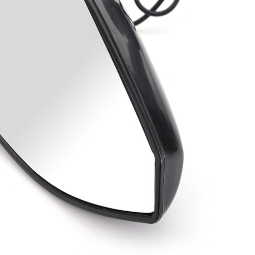 Black Rear View Side Mirrors With LED Turn Signals Fit For Honda CBR250R CBR600RR 11-13 CBR1000RR 04-10 CBR600F 87-90 Black