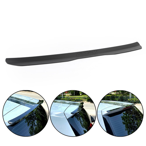 Rear Roof Spoiler Wing Fit For Volkswagen GOLF MK7 MK7.5 2014-2018 Black