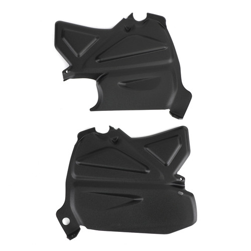 Passenger Foot/Feet Fender Cover Protection Fit For BMW R1200RT LC 2014+ Black