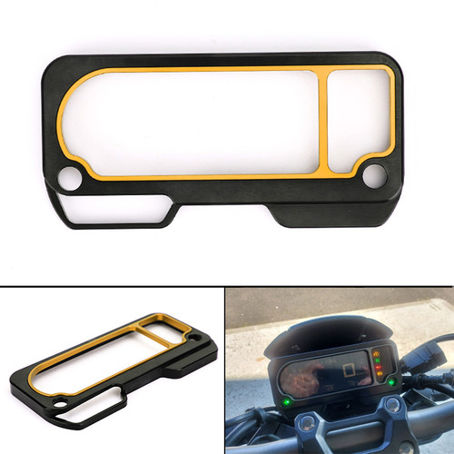 CNC Aluminum Speedometer Odometer Instrument Guard Cover Fit For Honda CB500X CBR650R 19-21 Gold