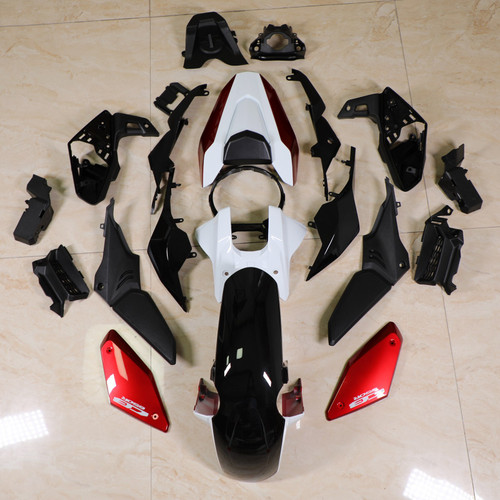ABS Plastic Injection Molding Fairing Fit for Honda CB 650R 2019-2021 Red Black