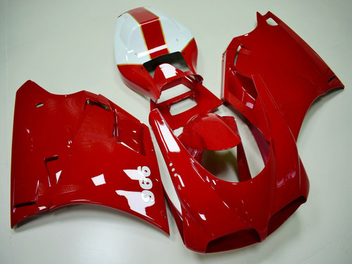 Fairing For 1996-2002 Ducati 996 748 Red ABS Injection Bodywork Fairing Kit