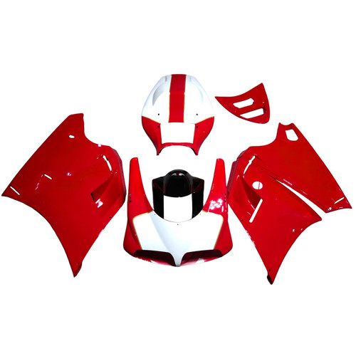 Amotopart Red Fairing Kit Bodywork ABS fit For 1996-2002 Ducati 996 748