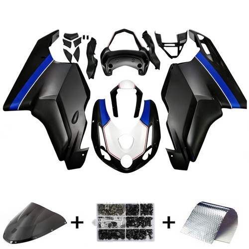 Amotopart Fairing Kit Bodywork ABS fit For Ducati 999 749 2003 2004 Matte Black