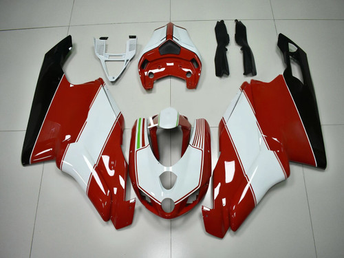Amotopart Fairing Kit Bodywork for 2005-2006 Ducati 999 749 Red Black White