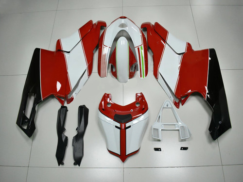 Amotopart Fairing Kit Bodywork for 2005-2006 Ducati 999 749 Red Black White