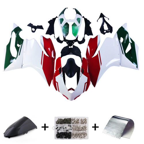 Amotopart 2012-2015 Ducati 1199 899 White Black Injection Body Cover Fairing Kits