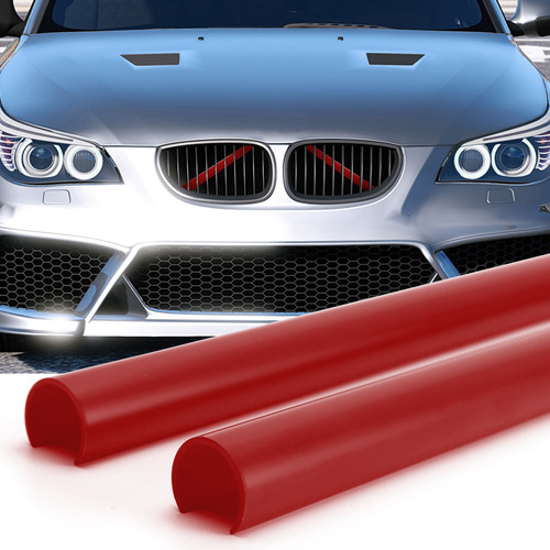 Support Grill Bar V Brace Wrap 51647245789 Fit For BMW E60 Red