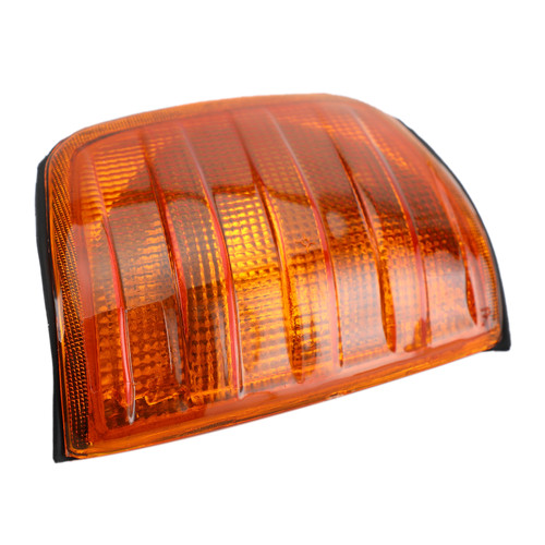 Corner Lights Parking Lamps Pair Fit for Mercedes-Benz E-Class W12 all trims 1986-1993 Amber