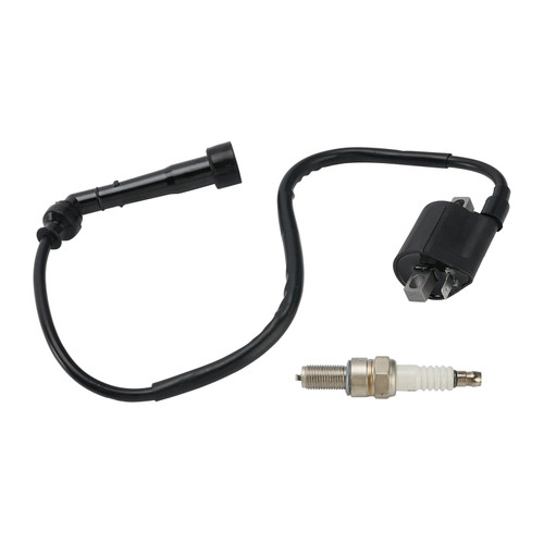 Ignition Coil + Spark Plug Fit For Suzuki Quadsport Z400 LTZ400 2003-2013