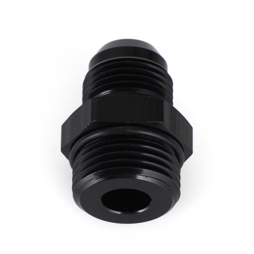 ORB10 to AN8 Aluminum Flare Plug Fitting with O Ring seal