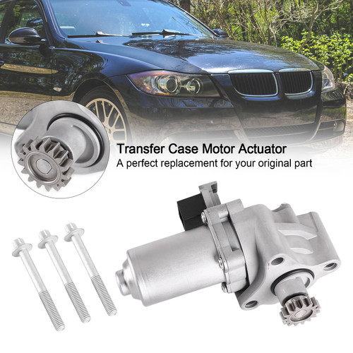 Transfer Case Motor Actuator Fit for BMW E90 325xi 2006 335i xDrive 09-12 E60 528xi 2008 Black