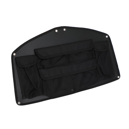 Saddlebag Lid Organizer Storage Bag Fit For Honda Gold Wing Gl1800 2001-2017 Black