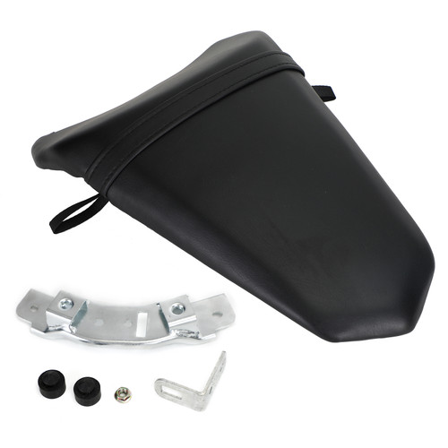 Rear Passenger Seat Cushion Pillion Pad Fit For Kawasaki Ninja 650 Ex650 2017-2019 Black