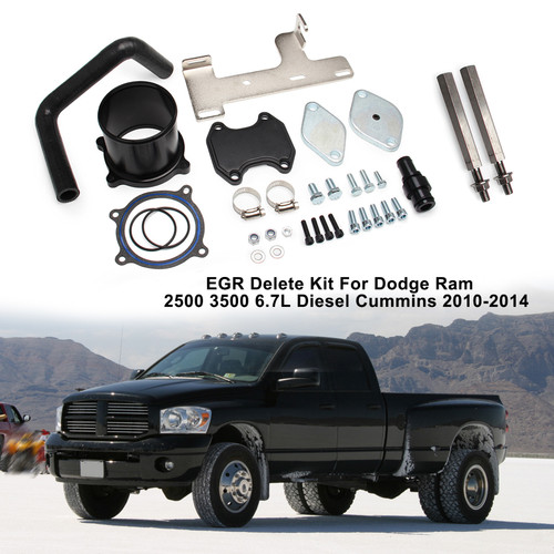 EGR Delete Kit Fit For Dodge Ram 2500 3500 6.7L Diesel Cummins 2010