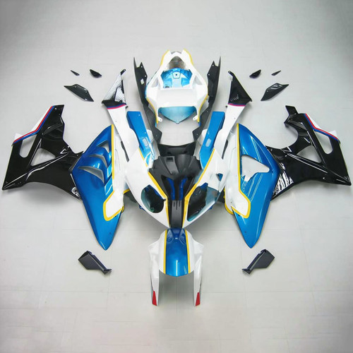 Amotopart Fairing Kit For BMW S1000RR 2009-2014 Blue White Bodywork