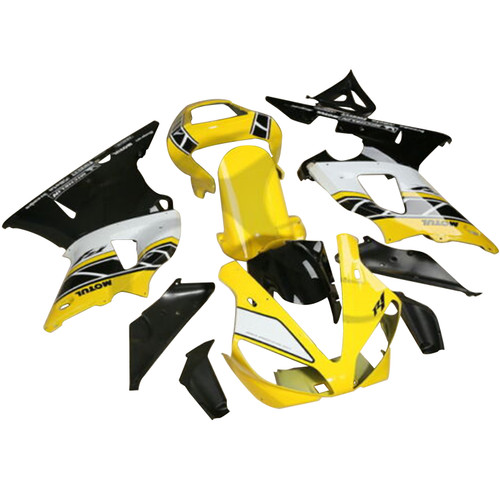 Fairing Kit Bodywork for Yamaha YZF R1 2000-2001 Yellow