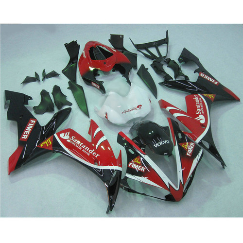 Fairing Kit Bodywork for Yamaha YZF R1 2004-2006 Red Black