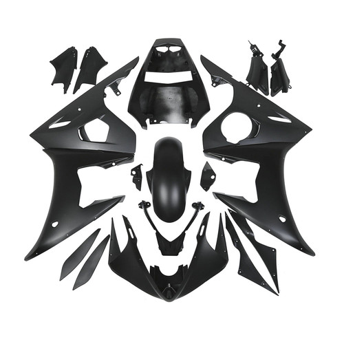 Fairing Kit Bodywork for Yamaha YZF R6 2003-2004 Black