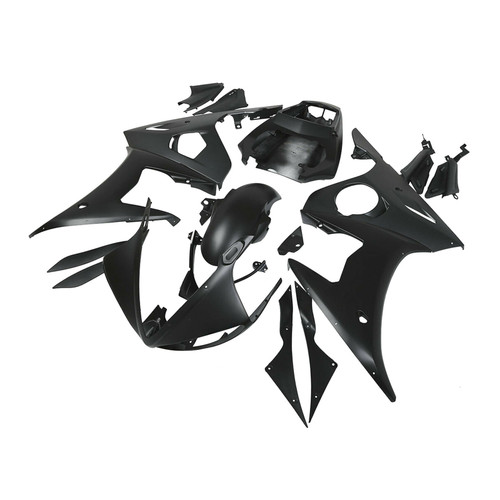 Fairing Kit Bodywork for Yamaha YZF R6 2003-2004 Black