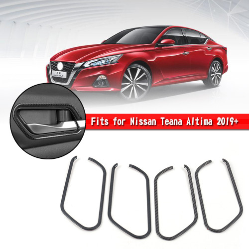 Stainless Steel Inner Interior Door Handle Cover Trim Fit for Nissan Teana Altima 2019+