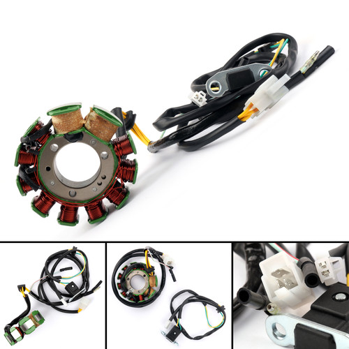 Magneto Generator Engine Stator Coil Fit for Honda CMX250X Rebel 96-16 CB250 Nighthawk 91-08 Two Fifty 92-00 Police 04-06
