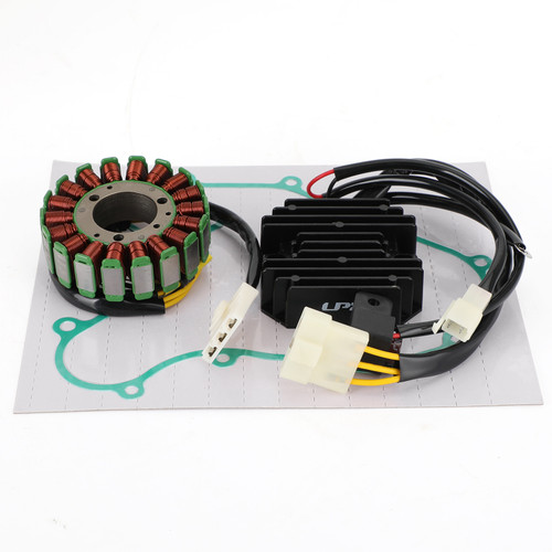 Magneto Coil Stator + Voltage Regulator + Gasket Assy Fit for RC125 RC200 14-20