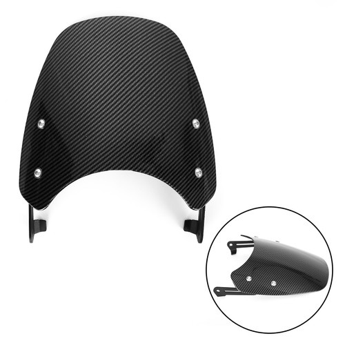 ABS Windshield Windscreen Fit for Triumph Speed Twin 1200 2019-2021 Carbon