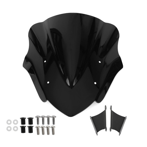 Windscreen Windshield Shield Protector Fit for Yamaha MT-09 2017-2020 Black