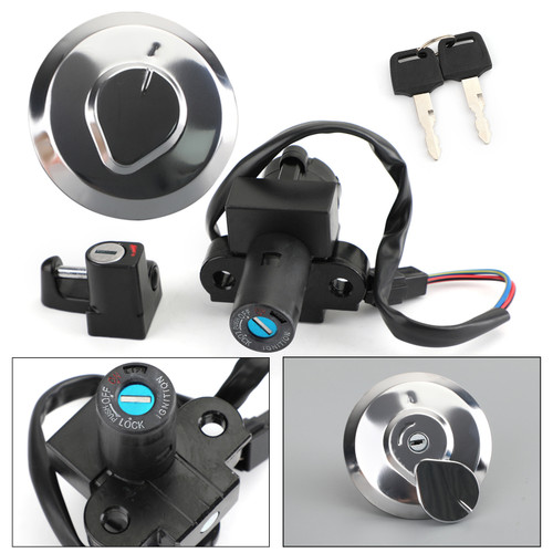 Topteng Ignition Switch, Gas Cap & Seat Lock Key Set – Compatible
