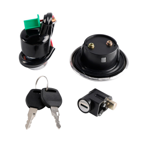 ItalyRacing Key Ignition & Fuel Cap Lock Set For Suzuki GN125 4T NF41A – SGN2301