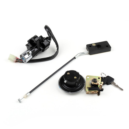Ignition Switch Lock & Fuel Gas Cap Key Set For Suzuki GZ125 98-03 GZ250 99-11