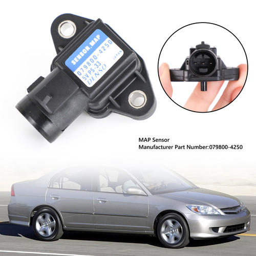 Air Intake Pressure Sensor MAP Sensor 079800-3000 For Honda Civic Accord