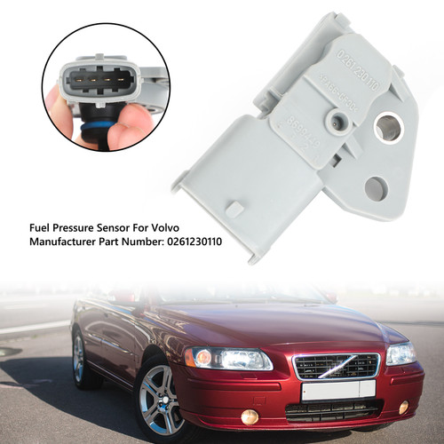 Fuel Pressure Sensor 0261230110 For Volvo C30 S60 S80 V70 XC70 XC90 1998-2012