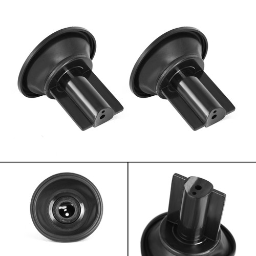 2X Vacuum Diaphragm Plunger fit for Kawasaki KVF650 KVF700 KFX700