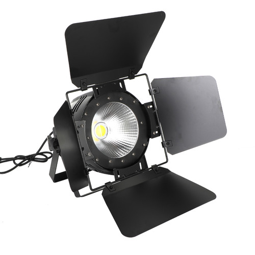 200W COB LED Stage Par Light Cool Warm White DMX Audience Blinder