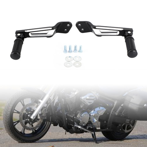 Rear Footpegs Passenger Pillion Seat CNC Fit for Yamaha Bolt XV950 XVS950 R-Spec 2014-2020 Kit