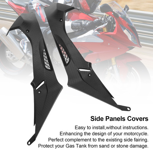 Gas Tank Side Panel Cover Fairing Fit for BMW S1000RR 2009 - 2014