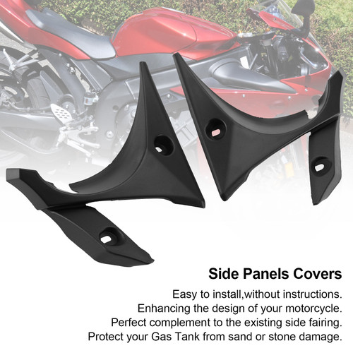 Inner Side Trim Panel Cover Fairing Fit for Yamaha YZF R1 2004-2006 BLK