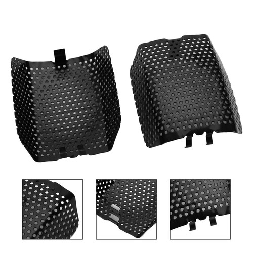 Front Brake Caliper Insert Set Cover For 2006-2019 Harley-Davidson V-Rod Models Black