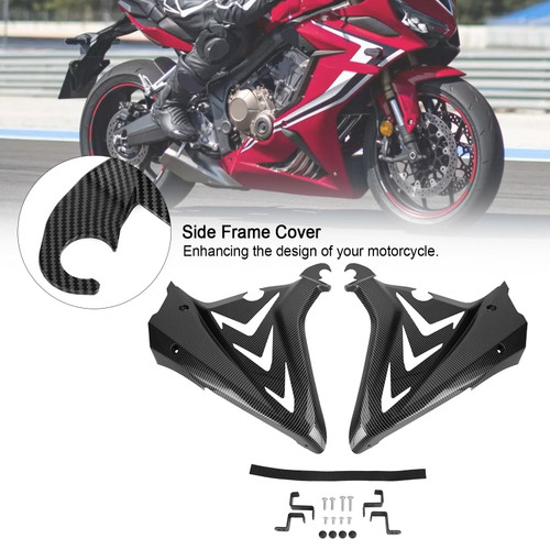 Side Frame Cover For Honda CBR650R 2019-2021 Red - Mad Hornets