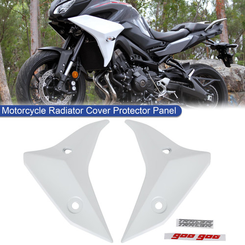 Motorcycle Radiator Cover Protector Panel YAMAHA tracer 900 GT 2018-2020 WHI