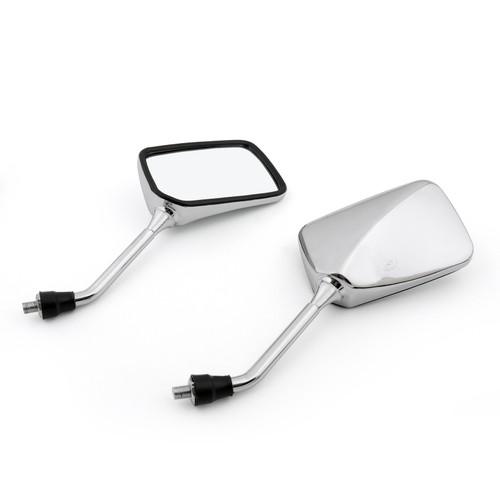 1 Pair Rear View Mirrors For Honda VT250 MC20(SPADA) CB1300 1998-2002 Honda NT400 BROS400 Chrome