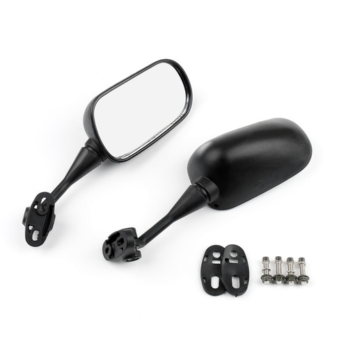 1 Pair Rear View Mirrors(left&right) For Honda CBR600RR F5 2003-2006 CBR600 CBR600F4i 2001-2007 VTR1000 1998-2006 Black