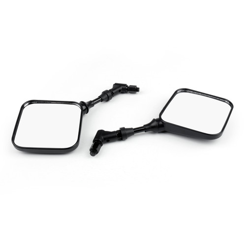 1 Pair Rear View Mirrors(left&right) For Suzuki RV125 2003-2016 DR-Z400 2000-2016 DR650 1998-2016 Black