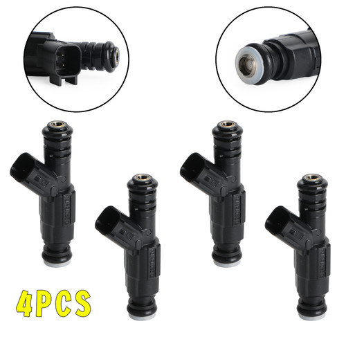 4PCS Fuel Injectors 0280156154 fit For Mazda 5 (CR19) 1.8L 2005 6 Station Wagon (GY) 1.8L 2002-2004 ~BC2